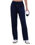 Uniexcosm Pantalone Running Donna Pantaloni Sportivi da Donna Pantaloni Donna Elegant Pantalone Running Donna Blu Navy S