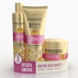 Pantene Shampoo Miracles Ricci Perfetti Set Regalo: Shampoo 250ml+Balsamo Intensivo 200ml+Maschera 300ml