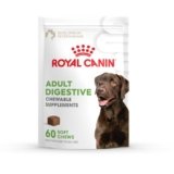 Royal Canin Digestive Dog Supplement Soft Chews for Adult Dogs, 60 Count