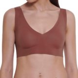 sloggi Zero Feel 2.0 Bralette, Regiseno Donna, Burnt Henna, XS