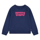 Levi’s Batwing Crewneck Sweatshirt Bambine e Ragazze, Blu (Medieval Blue), 4 anni