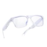 OhO Smart Glasses,Polarized Sunglasses with Bluetooth Speaker,Athletic/Outdoor UV Protection and Voice Control,Unisex(Mirror Blue Lens)