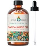 EVOKE OCCU Olio Essenziale Sandalo 118ml, Sandalwood Oil per Cura Della Pelle, Rinfrescante, Aromaterapia, Relax, Diffusore, Massaggio