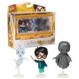 Wizarding World, Harry Potter e il Prigioniero di Azkaban, Mini Personaggi Collezionabili, Set da 3 Personaggi, Patronus, 6+ Anni