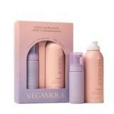 VEGAMOUR UPLIFT and Refresh Kit Volumizing Dry Shampoo Spray Formulated Without Benzene, Supports Thicker Fuller Looking Hair, Natural Citrus Scent