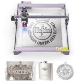 ATOMSTACK A-5 Incisore Laser, 5W Macchina Taglio Laser Legno Metallo, Laser Engraver Protezione per Gli Occhi con Messa a Fuoco Fissa, Area di Incisione 400 x 410 mm