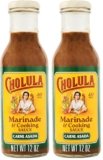 Cholula Marinade & Cooking Sauce, Carne Asada, For Carne Asada Tacos, Taco Salad, Steak Marinade and More, 12 fl oz (Pack of 2)