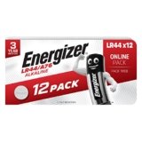 Energizer Pile LR44 (Confezione da 12) – Batterie A76 – Per l’utilizzo in termometri digitali, calcolatrici, torce, orologi da polso [Esclusiva Amazon]