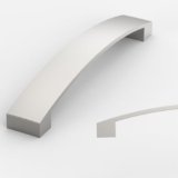 Amerdeco 10 pezzi Maniglie per Mobili Nichel Satinato da Cucina Distanza fori 128mm Maniglie cucina armadietti in maniglie cucina per maniglie cassetti UK0021