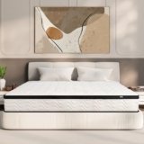 MOLBIUS Queen Mattress 10 Inch | Queen Size Hybrid Mattresses in a Box | Medium Firm Feel Memory Foam and Individual Pocket Springs | Fiberglass Free Bed Matress | Breathable | CertiPUR-US | Upgrade