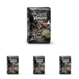 Riso Scotti, Pasta Venere Rigatoni Integrale di Riso Venere, Fonte di Fibre, Fosforo e Proteine, Ideale per un’Alimentazione Equilibrata, Formato 400 g (Confezione da 4)