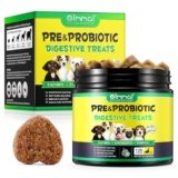 Probiotici Per Cani Chew, Supporta La Salute Dell’Apparato Digerente, Migliora La Salute Dell’Intestino, Promuove La Salute Della Pelle, Favorisce Le Difese Immunitarie