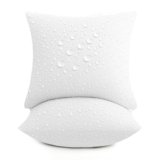 Deodar Cuscino di imbottitura 45×45 cm in set da 2 – Supporto morbido, resistente alle intemperie per uso interno ed esterno