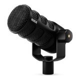 RØDE PodMic USB Microfono Dinamico Broadcast Versatile con Connettività XLR e USB per Podcasting, Streaming, Gaming, Produzione Musicale e Creazione di Contenuti