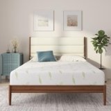 NapQueen Twin Size, 6 Inch Anula Green Tea Infused Memory Foam Mattress, Bed in a Box, CertiPUR-US Certified
