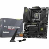 MSI MAG B850 TOMAHAWK MAX WIFI Scheda madre, ATX – Supporta processori AMD Ryzen 9000/8000/7000, AM5-80A SPS VRM, DDR5 Memory Boost 8400+ MT/s (OC), PCIe 5.0 x16, M.2 Gen5, Wi-Fi 7, 5G LAN