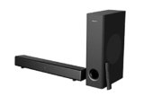 Soundbar e subwoofer Creative Stage 360 2.1 con Dolby Atmos per TV e monitor ultrawide, Surround Sound con HDMI ARC/2.0, Bluetooth, ingresso ottico e telecomando IR