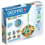 Geomag – Supercolor Costruzioni Magnetiche per Bambini, Giocattolo Magnetico Linea Green 100% Plastica Riciclata, 52 Pezzi