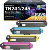 TN241 TN245 Cartuccia toner Compatibile per Brother HL-3140CW MFC-9140CDN DCP-9020CDW HL-3150CDW MFC-9340CDW MFC-9330CDW HL-3170CDW TN-241 TN245（Nero Ciano Magenta Giallo）