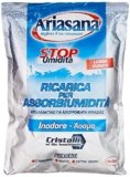 Ariasana Ricarica in Sali Assorbiumidità Fragranza Inodore 1 Busta da 450 Grammi Assorbono Efficacemente l’Eccesso di Umidità