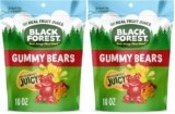 Black Forest Gummy, Bears, Fruit Flavor, Deliciously Juicy, Made with Real Fruit Juice, 10 oz (Pack of 2)