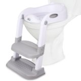 Step Up 2 N 1 Potty Training Seat, Upgrade Toddler Toilet Seat for Kids Boys Girls, Potty Training Toilet, Splash Guard Anti Slip Pad Step Stool