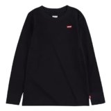 Levi’s Lvb L/S Batwing Chesthit Tee, Maglietta Bambini e ragazzi, Nero (Black), 5 anni