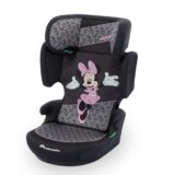 Bebeconfort Disney RoadSafe i-Size, Seggiolino Auto 15-36 kg per Bambini 3,5-12 anni (100-150 cm), Seggiolino Auto Minni, Pieghevole, Installazione Cintura, Poggiatesta 14 Posizioni, Authentic Minnie