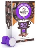 50 Capsule Caffè Compatibile con Nespresso Gusto Mokaccino per Baciato Caffè Linea Passione