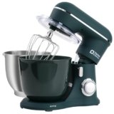 Kitchen in the box Impastatrice Planetaria，2 Ciotole 4,5 L+5 L Impastatrice Professionale, 10 Velocità con Uncino Impastatore, Mescolatore, Frusta Sbattitric, 1300W (Verde Scuro)