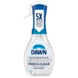 Dawn Powerwash Free & Clear Light Pear Dish Spray, Dish Soap Starter Kit, 16 Fl Oz