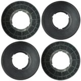 Beaufan 4 Pack CBCF005 Filtro a carboni attivi Compatibile con CIARRA CBCB5913A e Cappa aspirante integrata CBCS5913A
