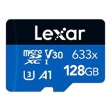 Lexar Scheda Micro SD 128 GB, Scheda di Memoria microSDXC UHS-I Con Adattatore SD, Fino a 100 MB/s in Lettura, A1, C10, U3, V30, Scheda TF per Smartphone/Tablet/Telecamera