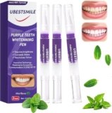 3 Penne Gel Sbiancante per Denti Bianchi,Penna Sbiancante Denti Professionale,per Denti Bianchi Senza Macchie,Sbiancamento Dentale,Sbiancanti Denti a Base di Gel,Rimuove Macchie e Tartaro
