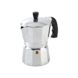 IMUSA USA B120-42V Aluminum Espresso Stovetop Coffeemaker 3-Cup, Silver (Pack of 1)