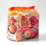 [Fire Bull Ramen] Intense Spicy Carbonara Stir-Fried Ramen | Authentic Korean Heat Meets Flavorful Delight | Thick, Chewy Noodle (4 Pouches)