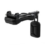 SMALLRIG Universal 15mm Shoulder Pad Support, Supporto per Spalla con Morsetto a Doppia Asta da 15 mm e Schienale – 5153