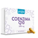 Coenzima Q10 200mg PiùLife – 1 Al giorno – CoQ10 da Ubiquinone, Antiossidante Antiage, Integratore Pelle e Sistema Immunitario – Energia Contro i Radicali Liberi – Coenzyme Q10, 60 Capsule