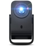 TCL C1 Mini Proiettore Portatile, 4K Supporta, Nativa 1080P, Licenza Netflix Smart Google TV, Con Messa a Fuoco Automatica e Correzione Trapezoidale, Wi-Fi Bluetooth, 8 W Audio Dolby, Rotabile 285°