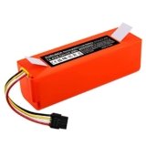 ZUIRUNDA – Batteria agli ioni di litio da 14,4 V, 6500 mAh, batteria di ricambio per robot aspirapolvere Xiaomi Mi Robot Xiaomi Mijia Roborock S50 S51
