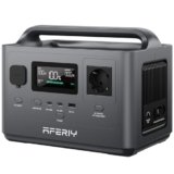 AFERIY Generatore Elettrico Portatile Da 400 W, Stazione Solare Da 400 W/256 Wh, Batteria Con CA 220-240 V, Porte USB, UPS, Per Tutte Le Vostre Esigenze Elettriche