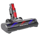 KENVOR Spazzola compatibile con Dyson Aspirapolvere V7, V8, V10, V11, V15, Spazzola di Ricambio per Dyson Accessori con 5 Luci per Pavimenti Duri