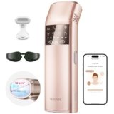 Salloot 25J Triplo Impulso Epilatore Luce Pulsata IPL,12 cm² Sapphire,3℃ Tecnologia Di Raffreddamento Per Una Depilazione Indolore,Epilatore Laser Epilazione a Casa per Gambe,Bikini,Corpo,Donna,Uomo