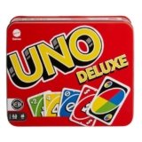 Mattel Games – UNO Deluxe, Gioco Di Carte Per Famiglie E Bambini 7+ Anni, K0888