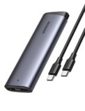 UGREEN Case SSD Hard Disk Esterno M.2 NVMe PCIe USB C 3.2 Gen 2 10Gbps UASP,Compatible con 4TB M Key/M+B Key 2230/2242/2260/2280 con Cavo (Non Supporta SATA)