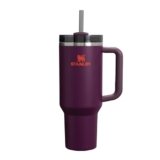 STANLEY 1913 Quencher H2.0 Flowstate Borraccia Con Cannuccia 1.2L – Freddo Per 11 Ore – Con Ghiaccio Per 48 Ore – Senza BPA – Tazza Termica Con Manico – Plum