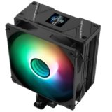 Thermalright Assassin Spirit 120 Vision ARGB – Raffreddatore CPU Black 4 Heatpipes, Schermo PC 1,54″ Risoluzione 240×240, AM4/AM5 e LGA1700/1851