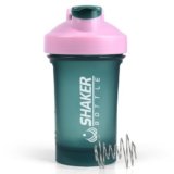 XTKS Shaker Bottle,400ml Small Protein Shaker Bottle with Mixing Ball, Portable 14oz GYM Shakes Cup for Workout,BPA free, 100% Leak Proof,Dishwasher Safe（Green）