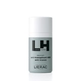 Lierac Homme Deodorante Anti-traspirante 48h e Anti-traccia, per Tutti i Tipi di pelle anche Sensibile, Formato da 50 ml