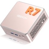 GEEKOM A5 Mini PC con AMD Ryzen 7 5825U,16GB DDR4(Memoria DDR Espandibile,Non LPDDR) e 512GB SSD|Pronto all’uso|LAN 2.5G|USB4.0|SD| Raffreddamento Ultra-Silenzioso,Garanzia 3 Anni